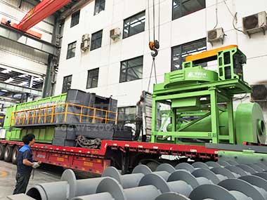 中意機(jī)械智能風(fēng)選設(shè)備批量發(fā)往客戶項(xiàng)目現(xiàn)場