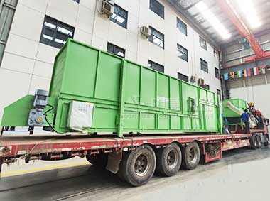 中意機(jī)械裝修垃圾風(fēng)選設(shè)備發(fā)貨！