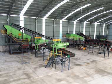 中意機(jī)械建筑裝修垃圾處理生產(chǎn)線安裝紀(jì)實(shí)