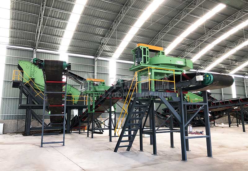 棒條弛張篩+兩臺(tái)立式負(fù)壓風(fēng)選機(jī) 棒條弛張篩+兩臺(tái)立式負(fù)壓風(fēng)選機(jī)